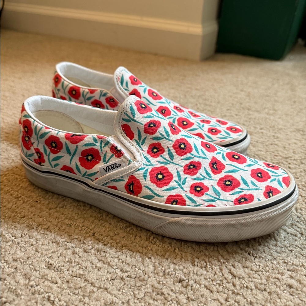 Vans Poppy Slip-Ons